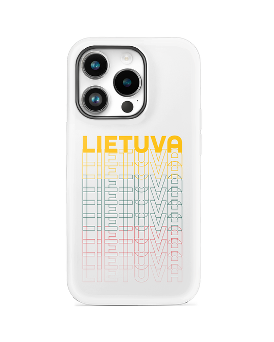 Lietuva (baltas) | Mega safe telefono dėklas