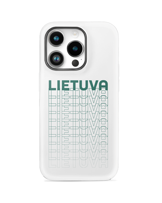 Lietuva (baltas 2.0) | Mega safe telefono dėklas