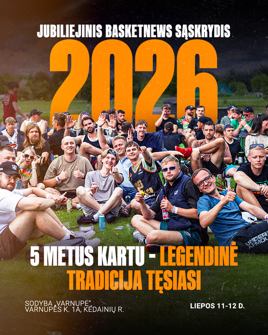 Bilietas | BasketNews sąskrydis 2026