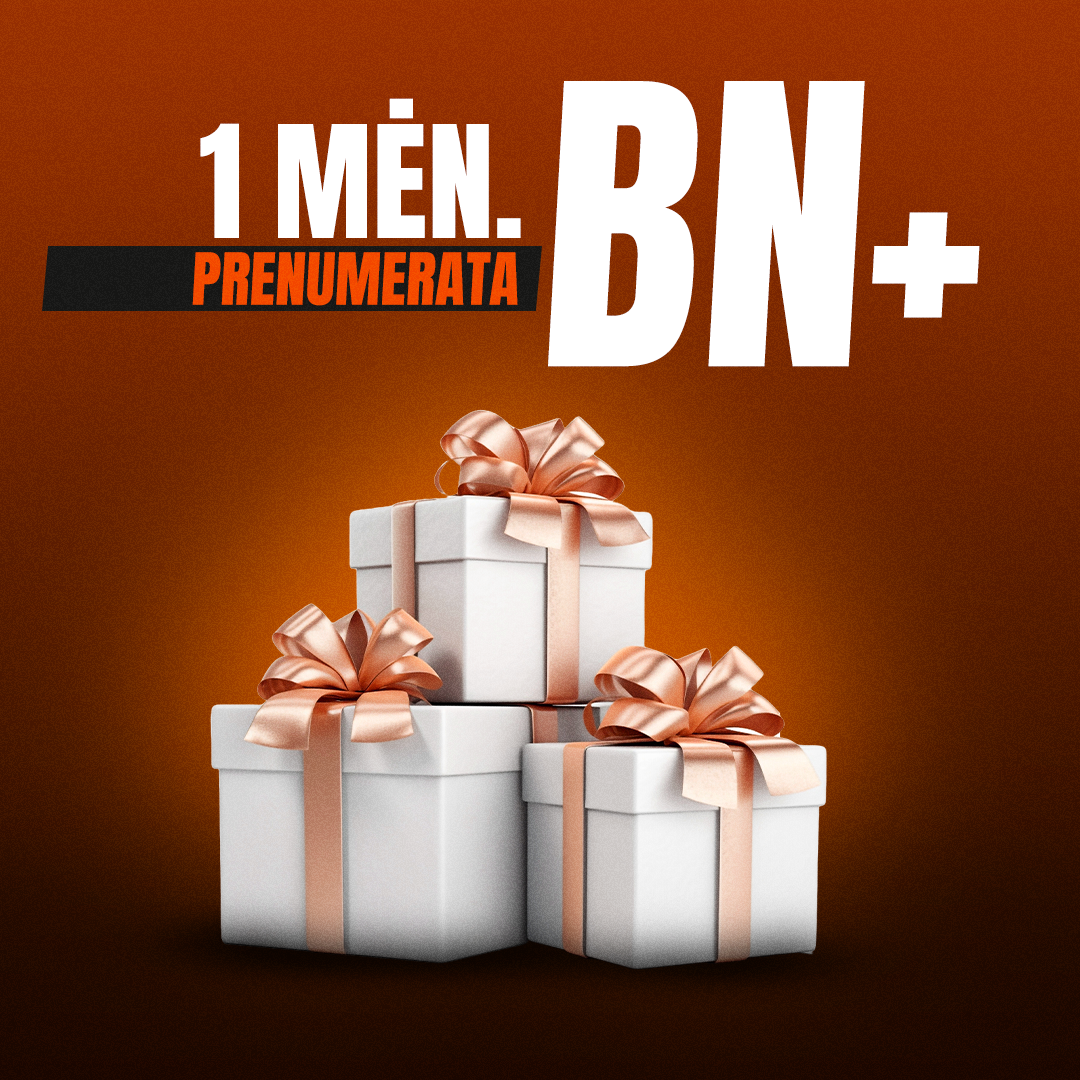 1 MĖN. BN+ PRENUMERATA