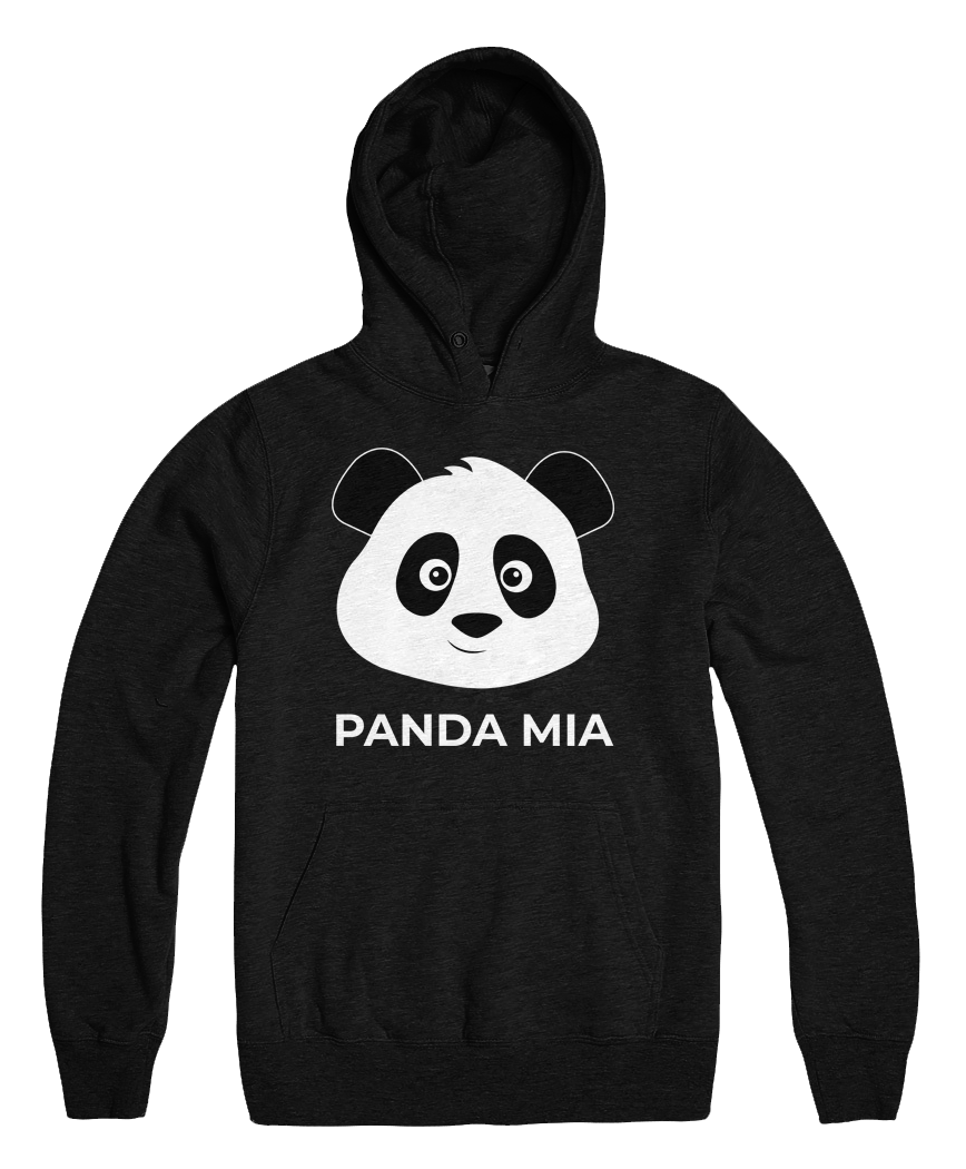 Panda mia | Džemperis su gobtuvu