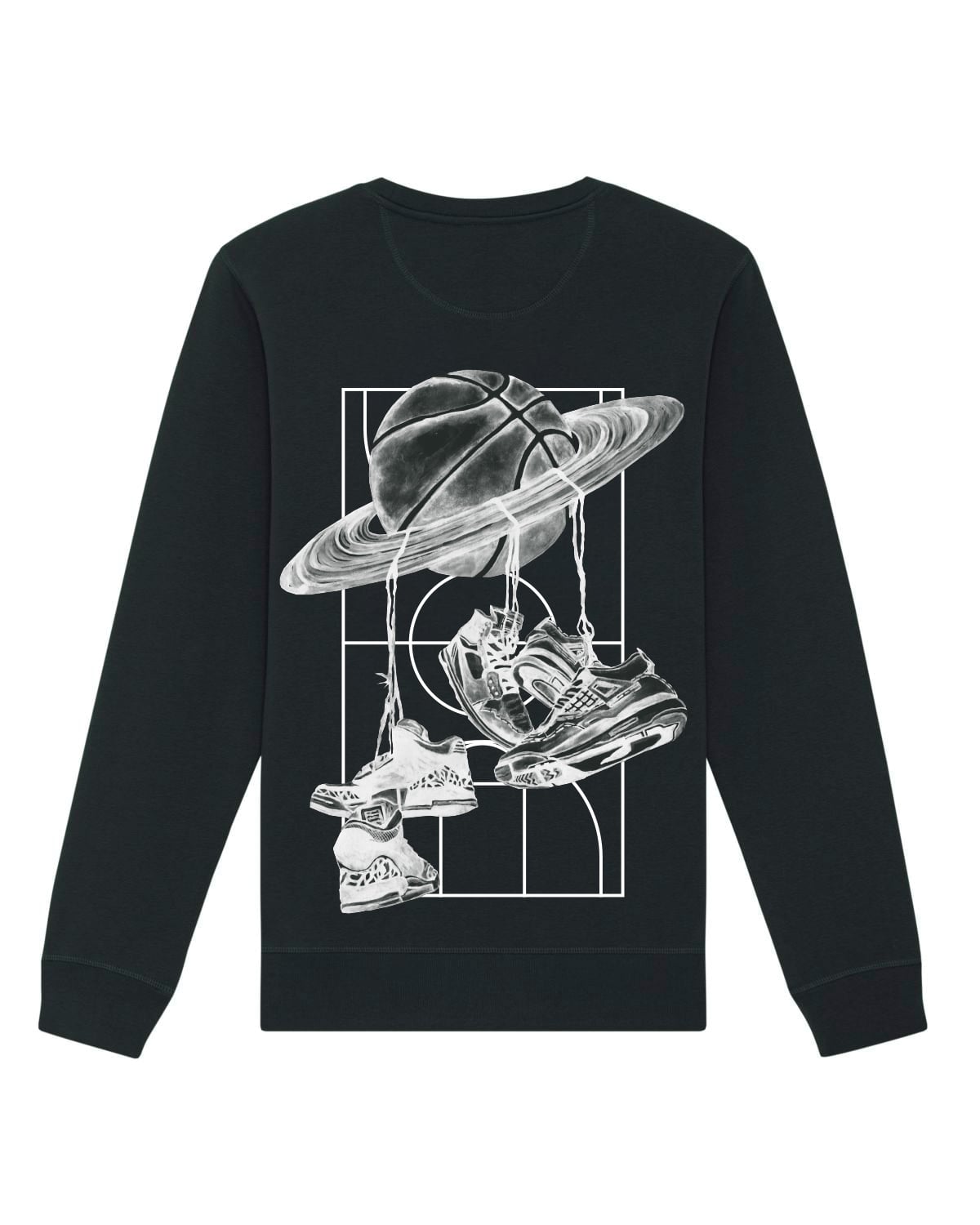 Kosmosas | Džemperis be gobtuvo