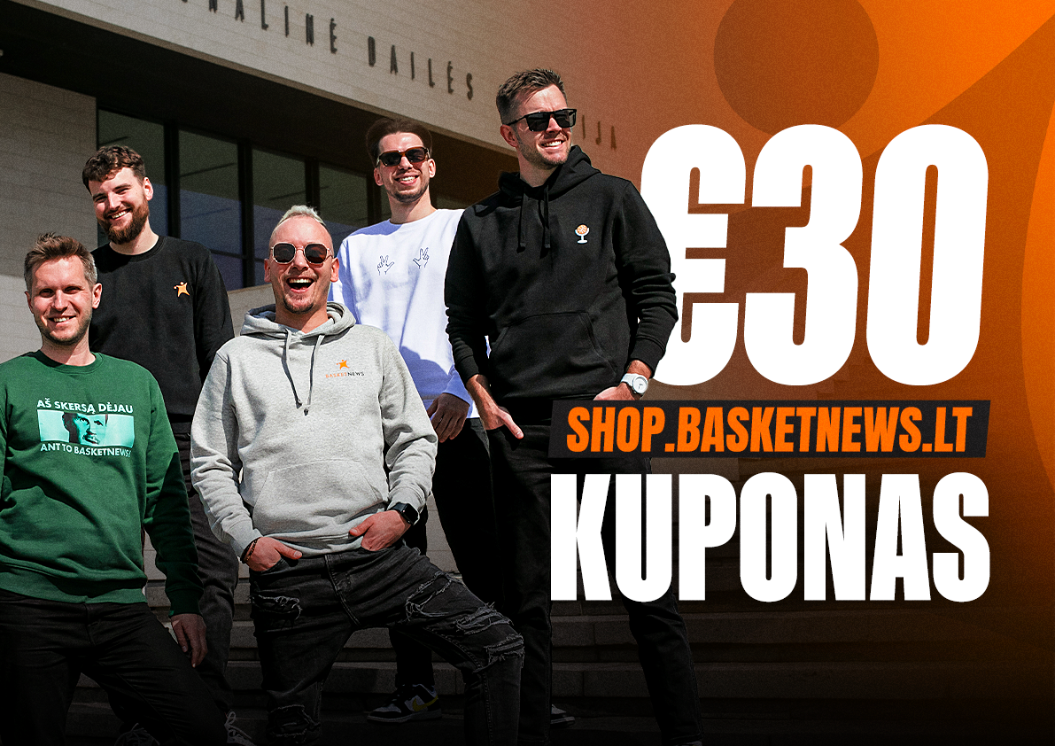 BasketNews Shop dovanų kuponas