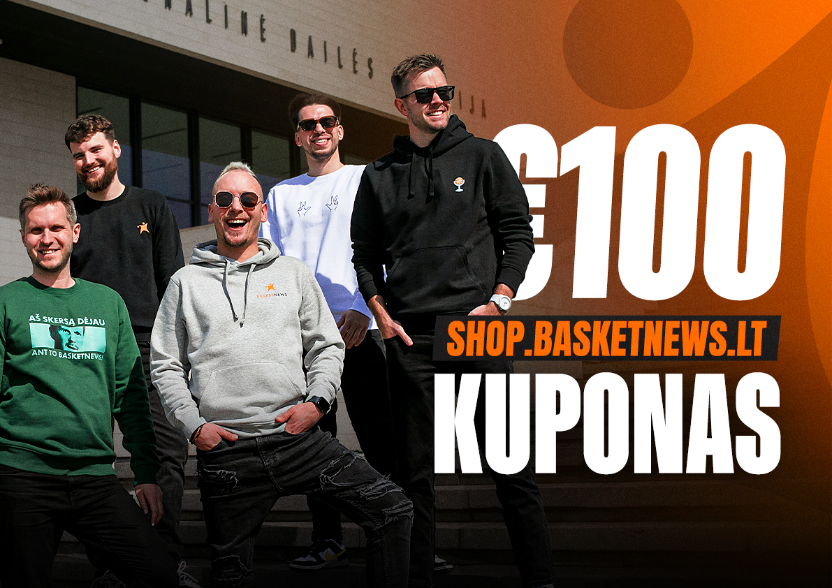 BasketNews Shop dovanų kuponas