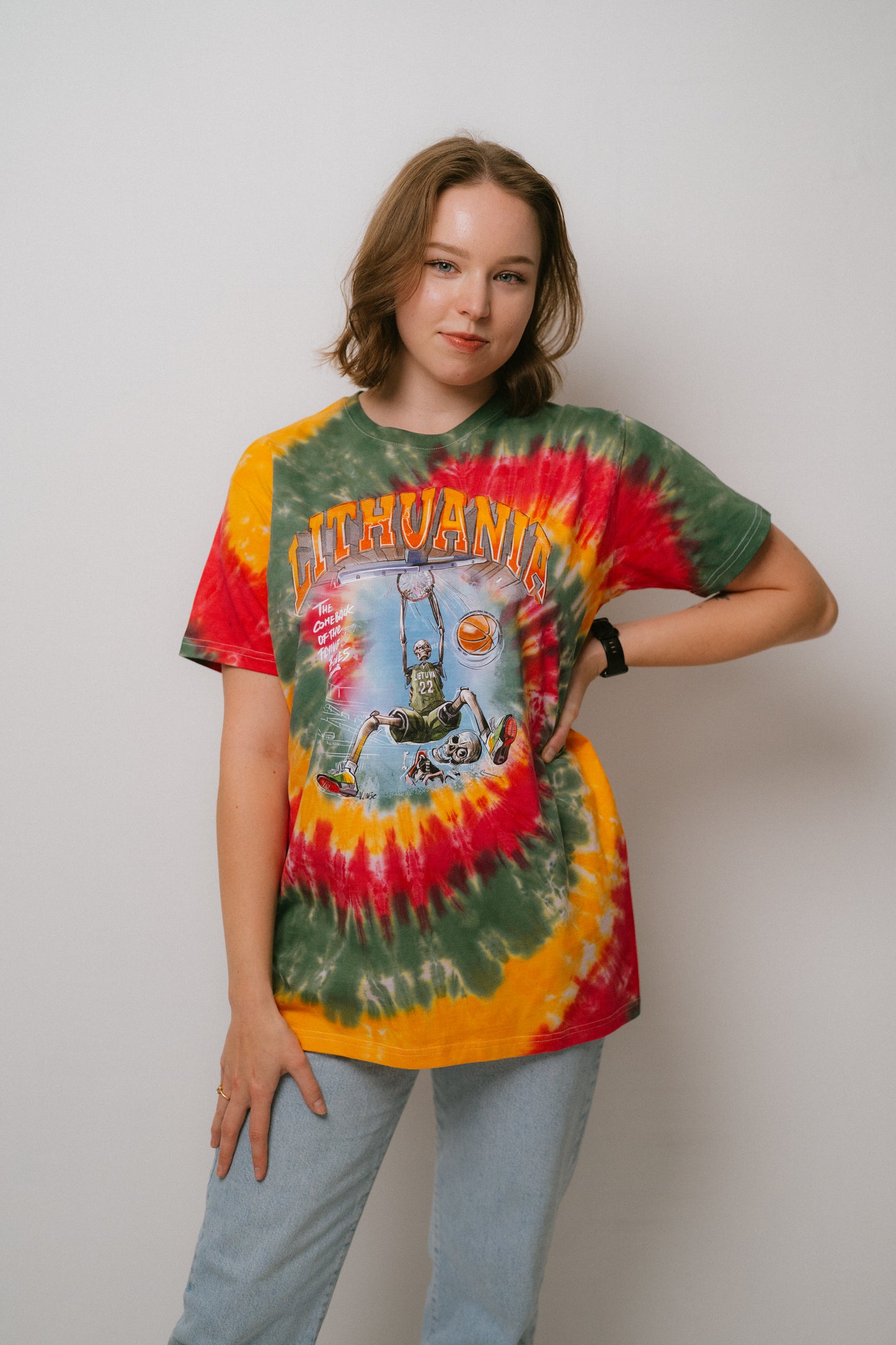 Special tie-dye marškinėliai | Lietuvos krepšinio rinktinė