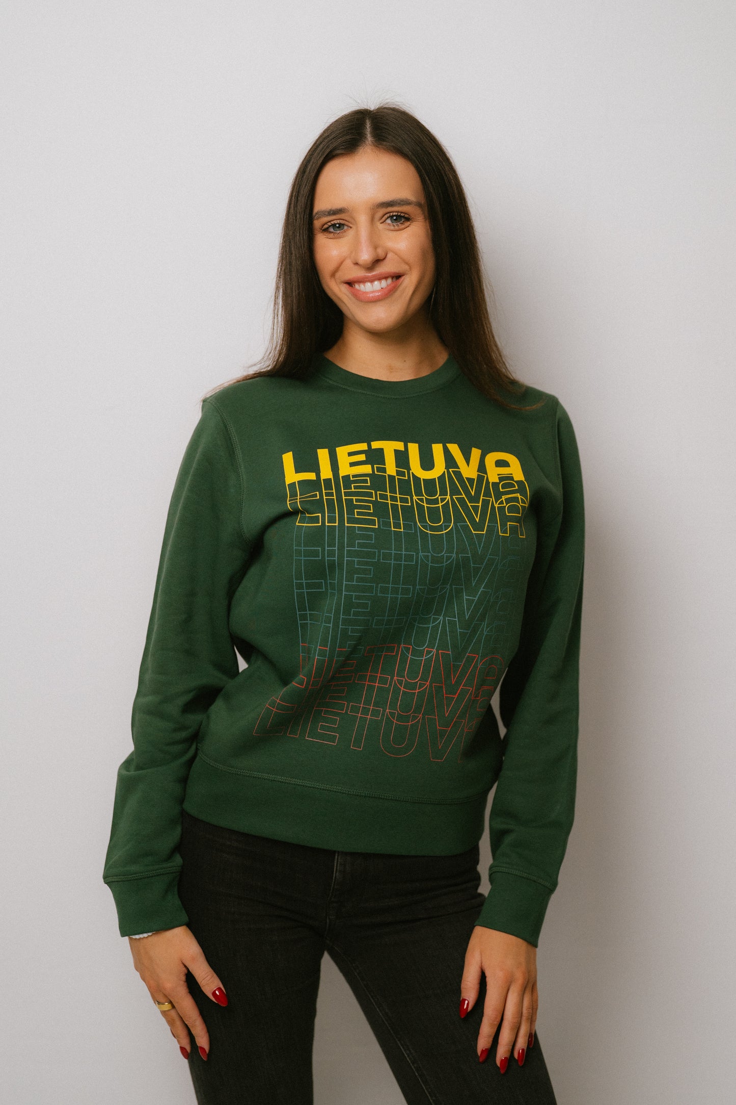 Lietuva | Džemperis be gobtuvo