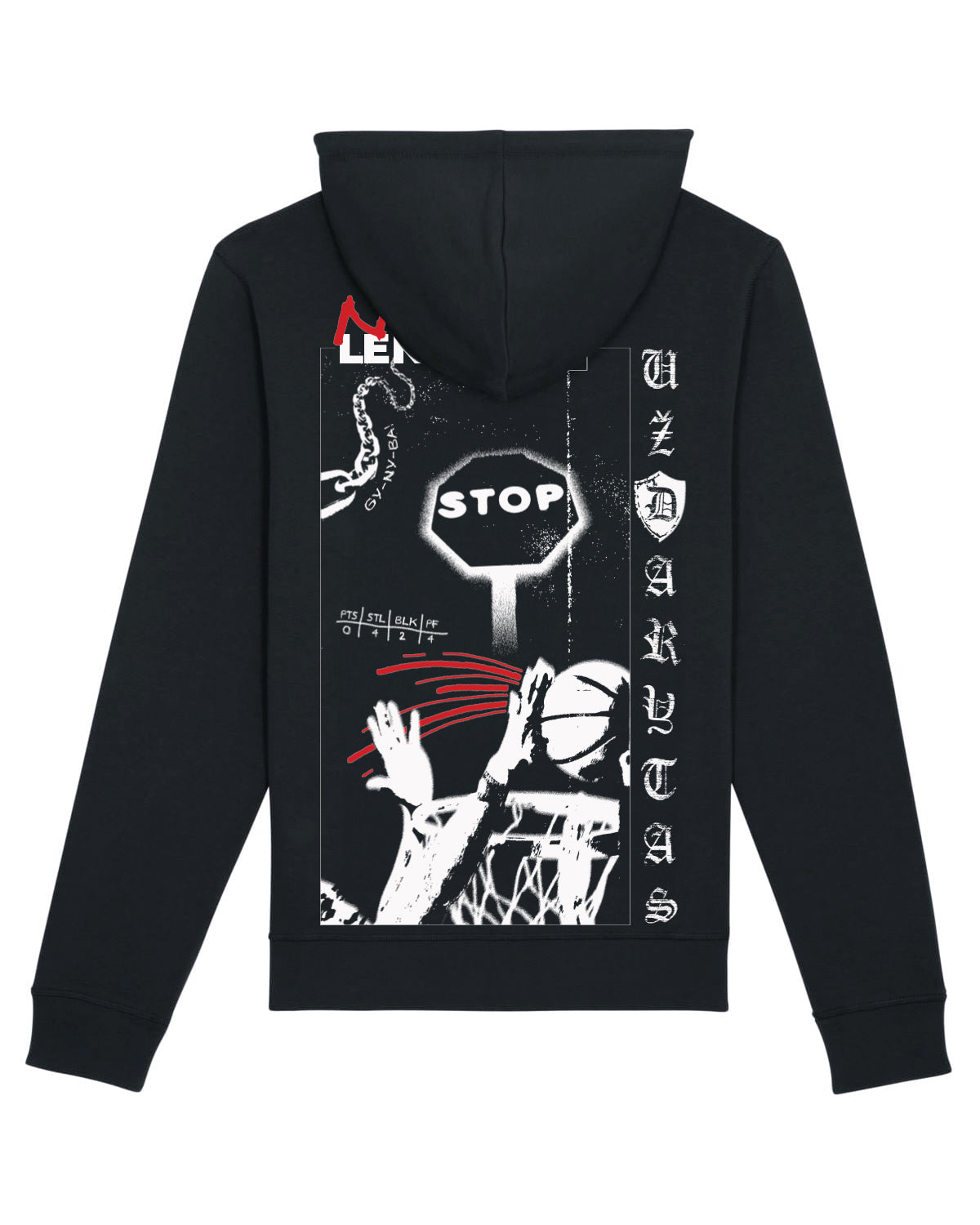 Gynybinis | Džemperis su gobtuvu