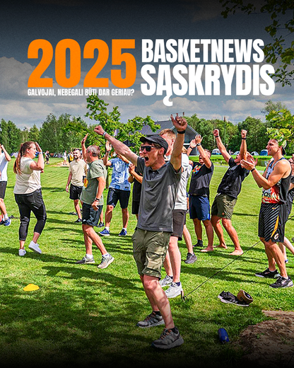BILIETAS | BASKETNEWS SĄSKRYDIS 2025
